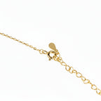 Titanix 925 Sterling zilver 18k goud gecoate Ketting met 1.7 karaat Moissanites (lab diamanten) – Met GRA Certificaat