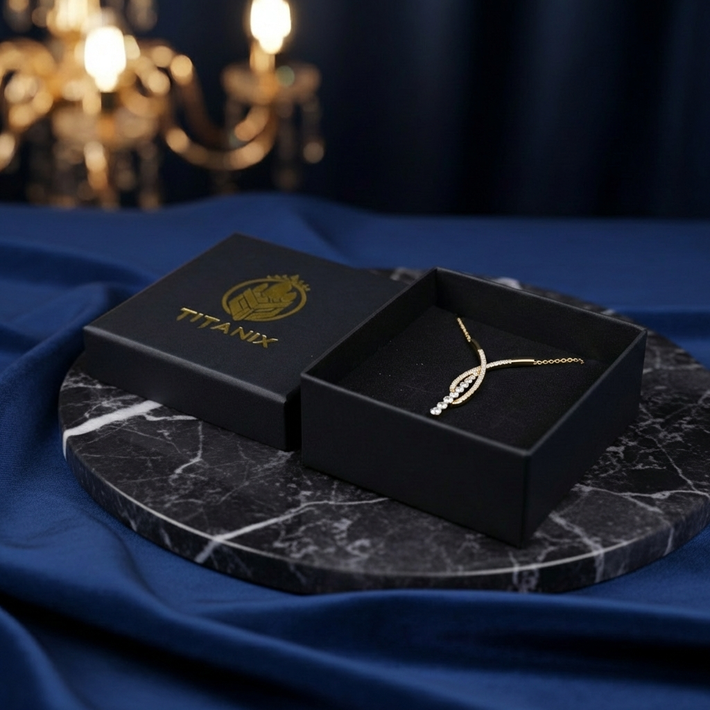 1.26 Karaat Moissanite (Lab-Diamant) | 925 Sterling Zilver, 18k goudverguld, met 44 stenen