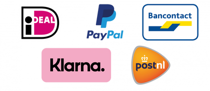 Veilig betalen met iDEAL, PayPal, Klarna, Bancontact en PostNL